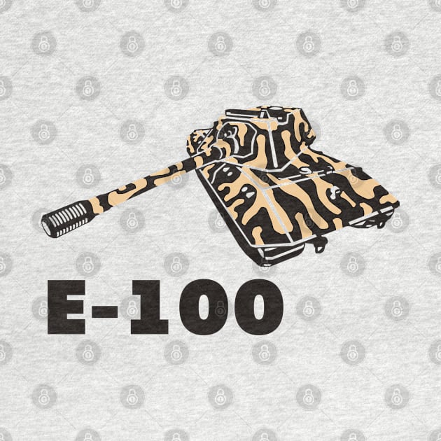 Tank E-100 by FAawRay